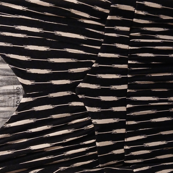 Torrid 2X Midi Super Soft Tiered Dress - Picture 5 of 5